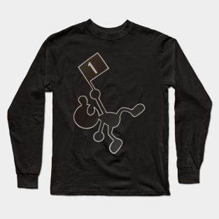 Mr. Game and Watch Long Sleeve T-Shirt